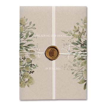 Design: Rustic Green Magic