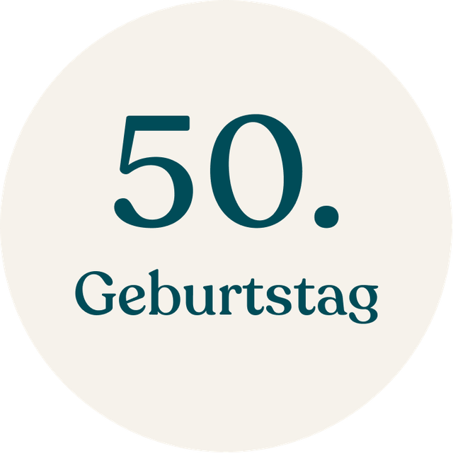 50. Geburtstag