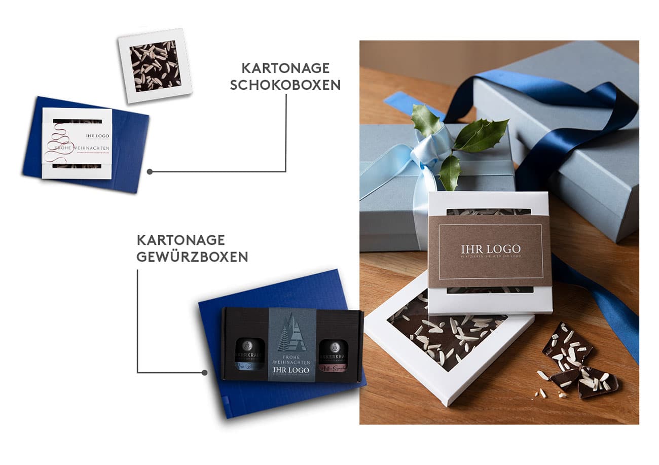 Geschenk-Kartonagen