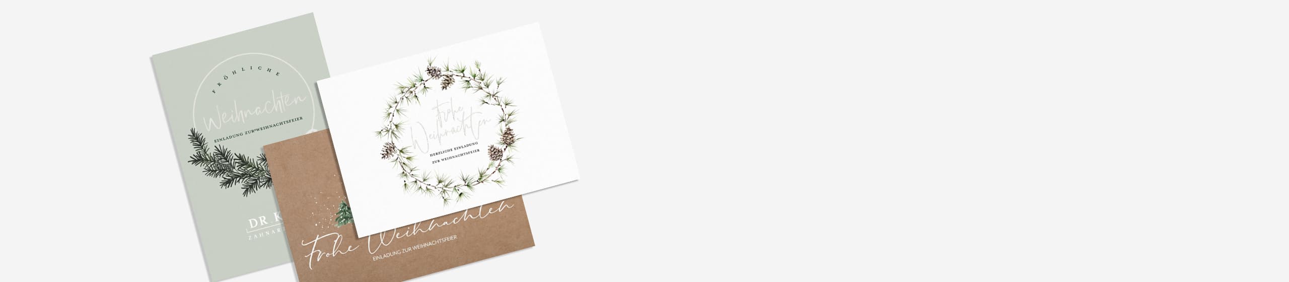 online Weihnachtskarten individuell erstellen