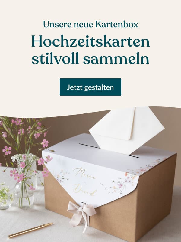 Kartenbox Hochzeit