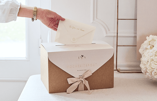 Kartenbox zur Hochzeit