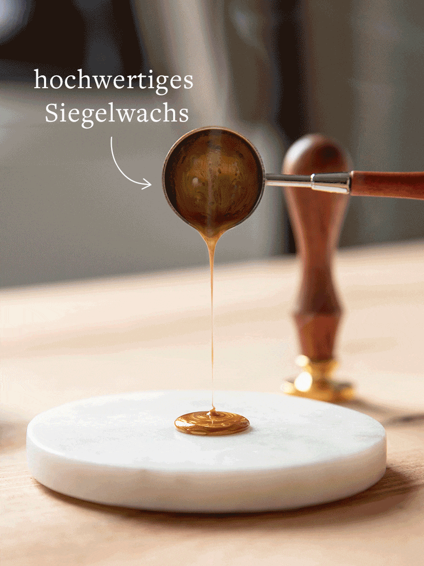 Hochwertige Wachssiegel 