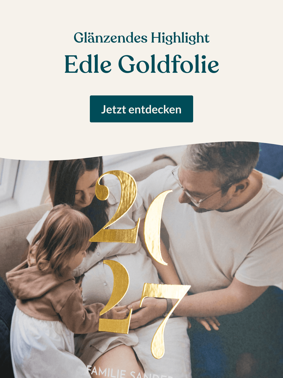 Edle Goldfolie