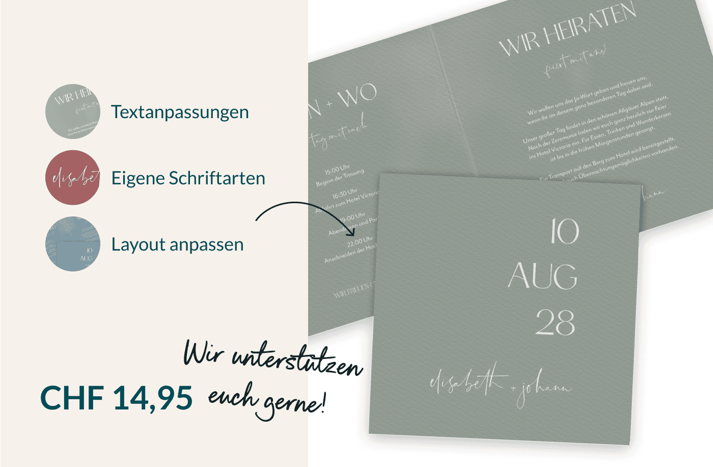 Gestaltungsservice Paket 1
