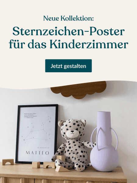 Poster Sternzeichen Kollektion