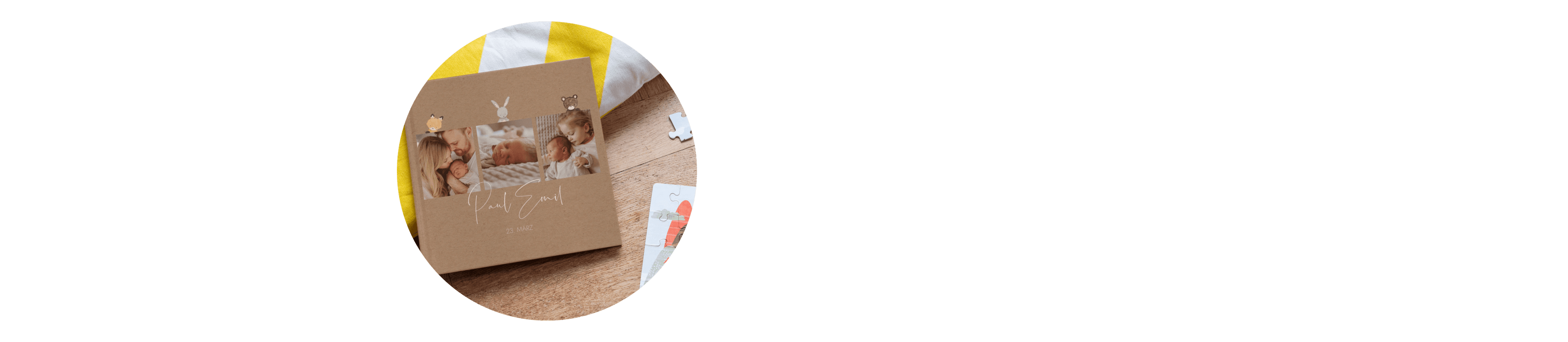 Fotobücher zur Geburt