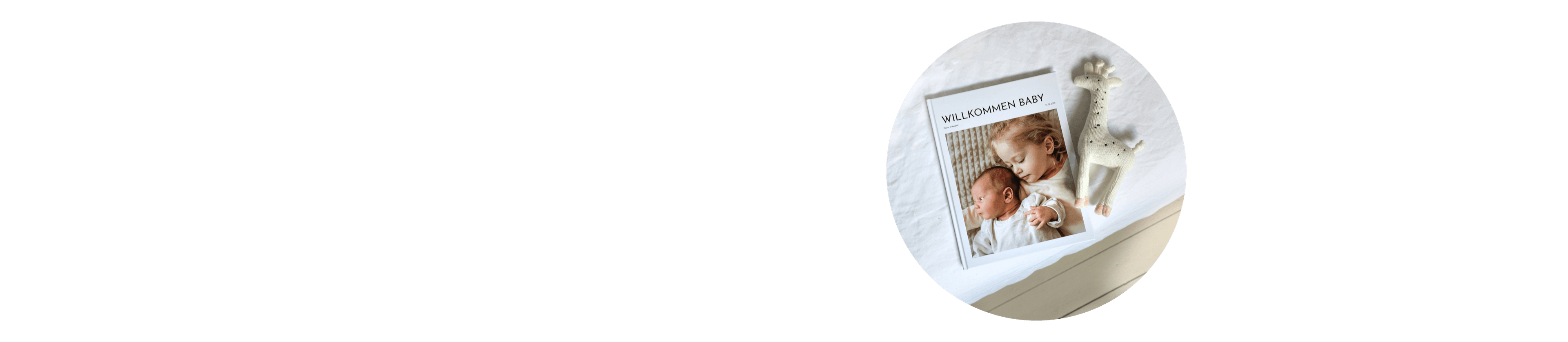 Fotobücher zur Geburt