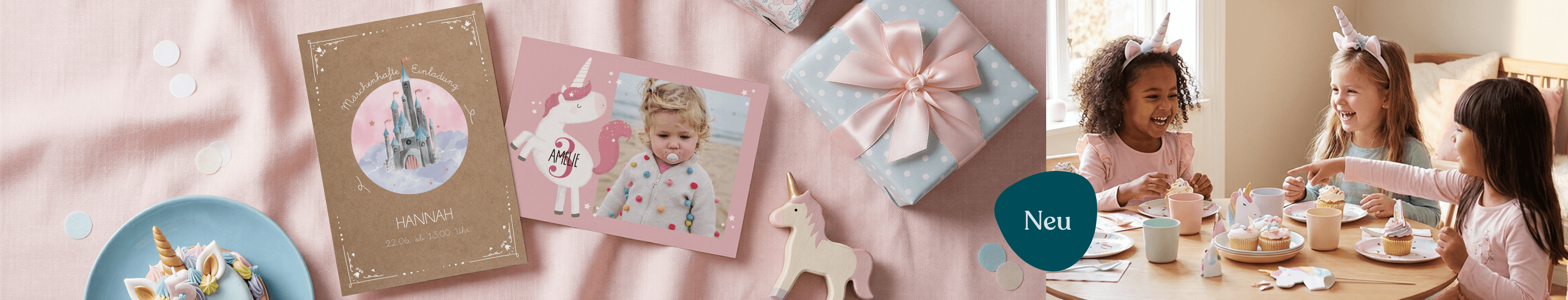 Kindergeburtstag Einladungen Mädchen