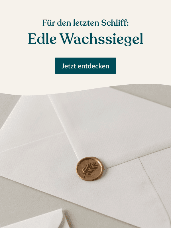 Hochwertige Wachssiegel