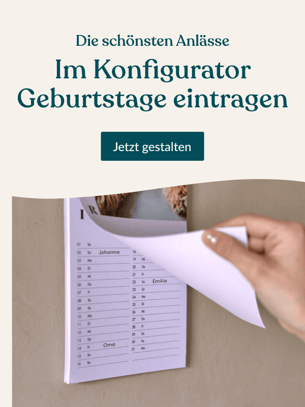 Geburtstage eintragen