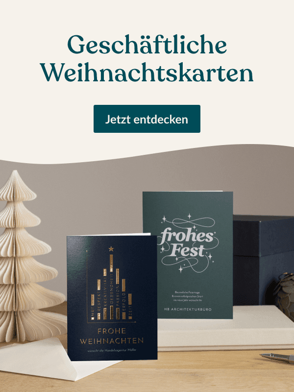 Karten mit Ihrem Logo
