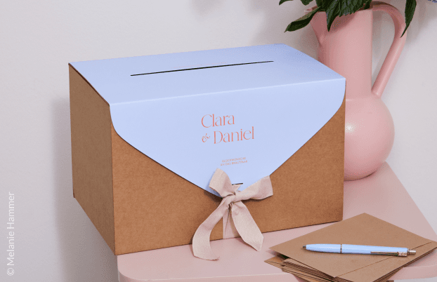 Kartenbox zur Hochzeit