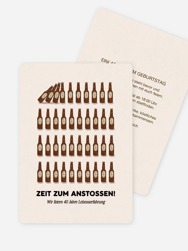 Zeit zum anstoßen