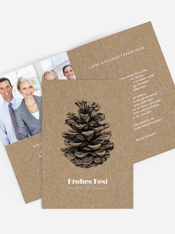 Pinecone Kraftpapier