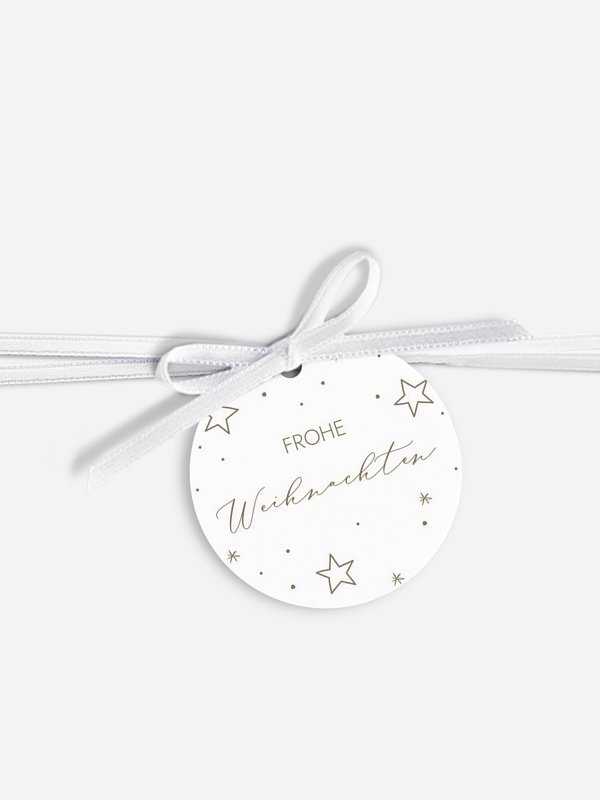 Weihnachtssterne Kraftpapier