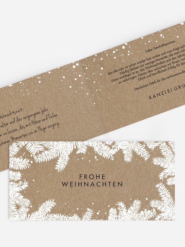 Christmas Twigs Kraftpapier