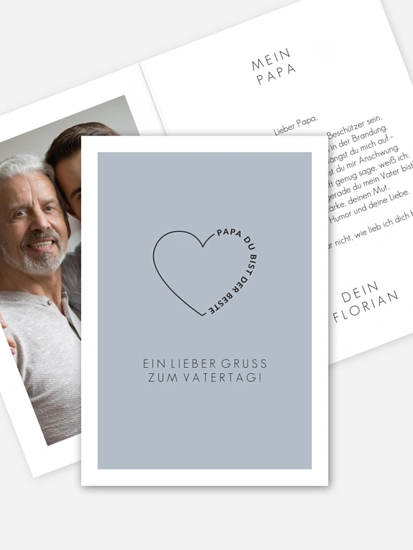 Papa ist der Beste
