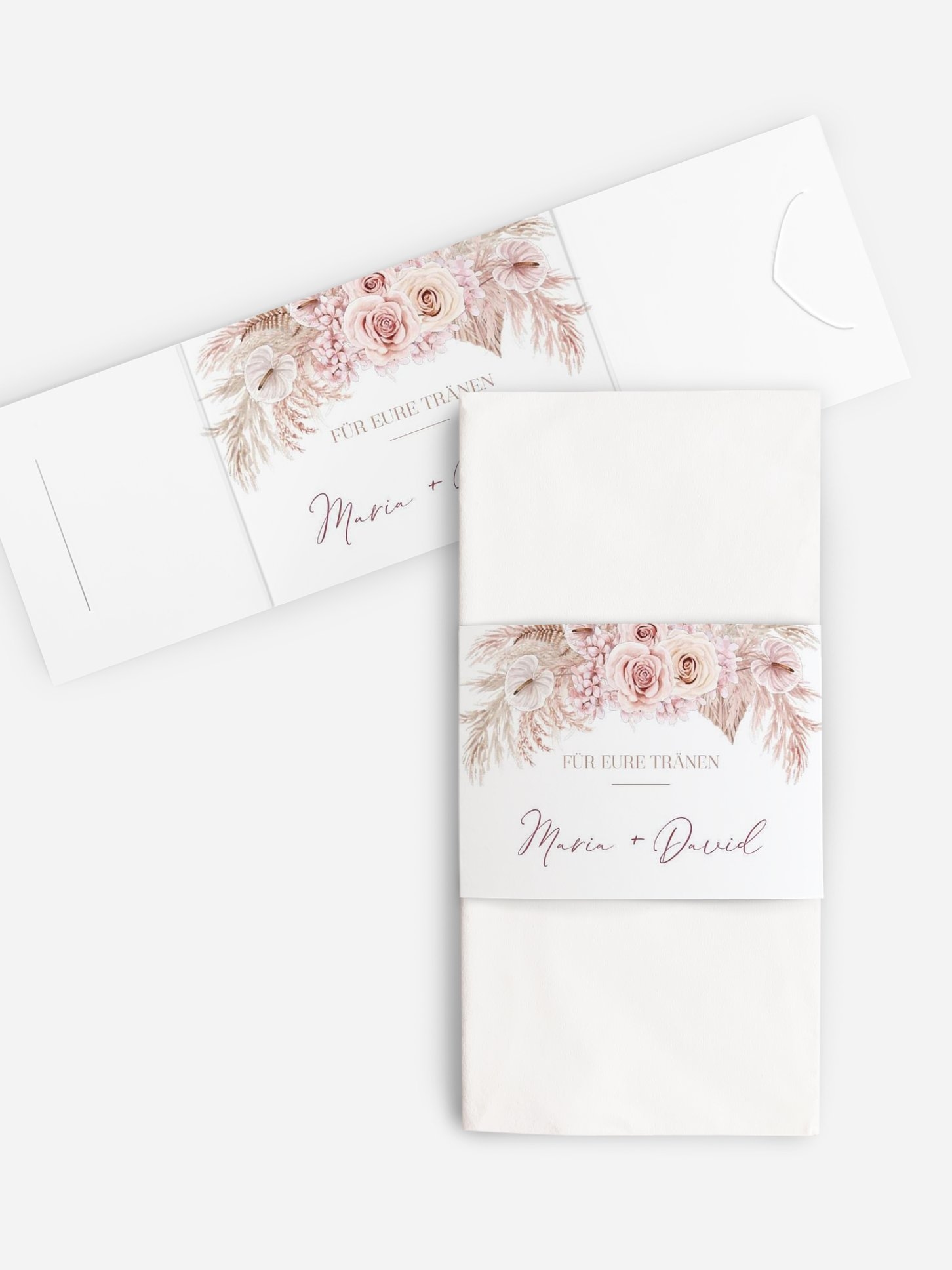 Freudentränen-Taschentücher Blush Bloom