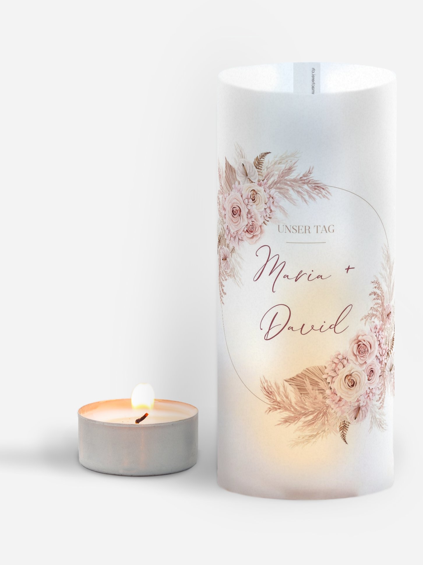 Windlichter Blush Bloom