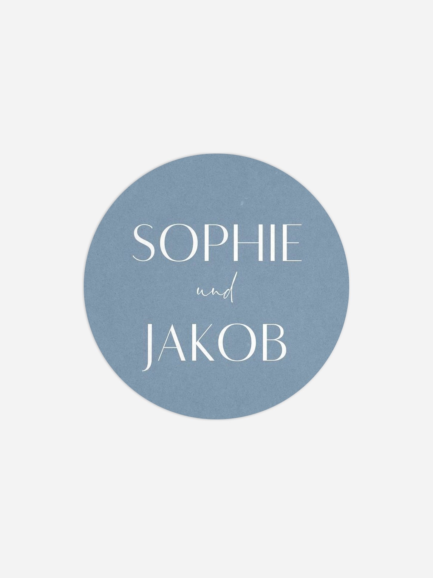 Geschenkaufkleber Hochzeit Fall in Love