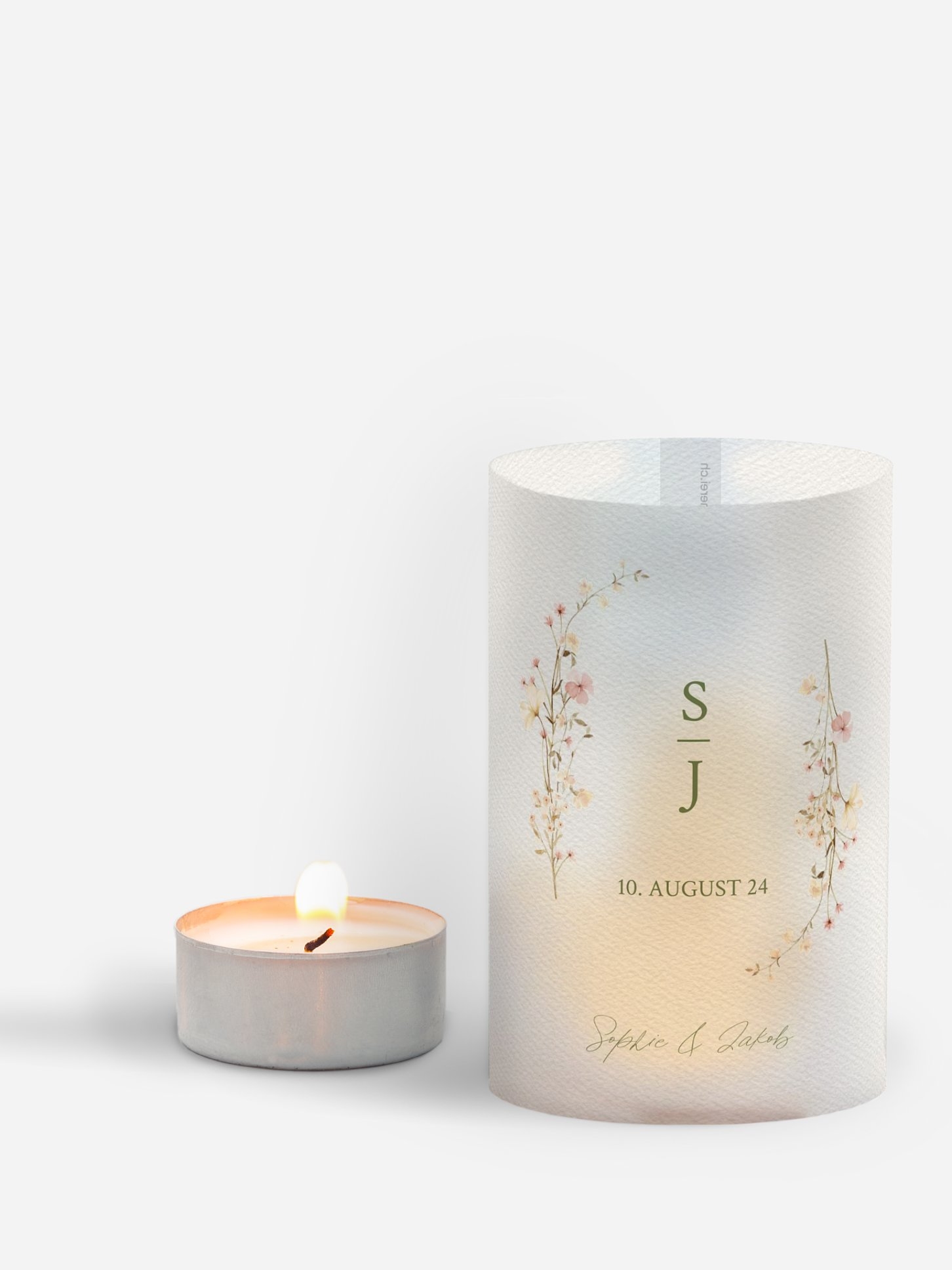 Windlichter Monogram Bloom