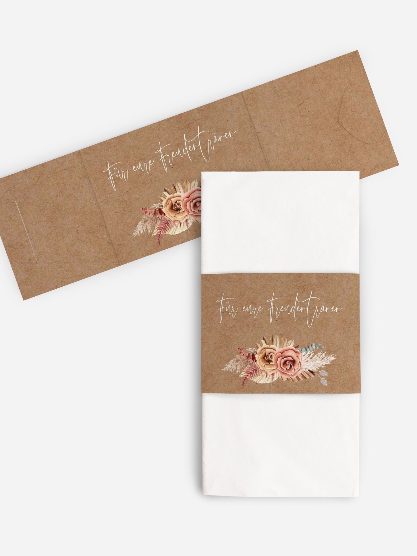 Freudentränen-Taschentücher Bohemian Florals