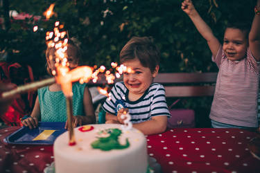 Kuchen für den Kindergeburtstag