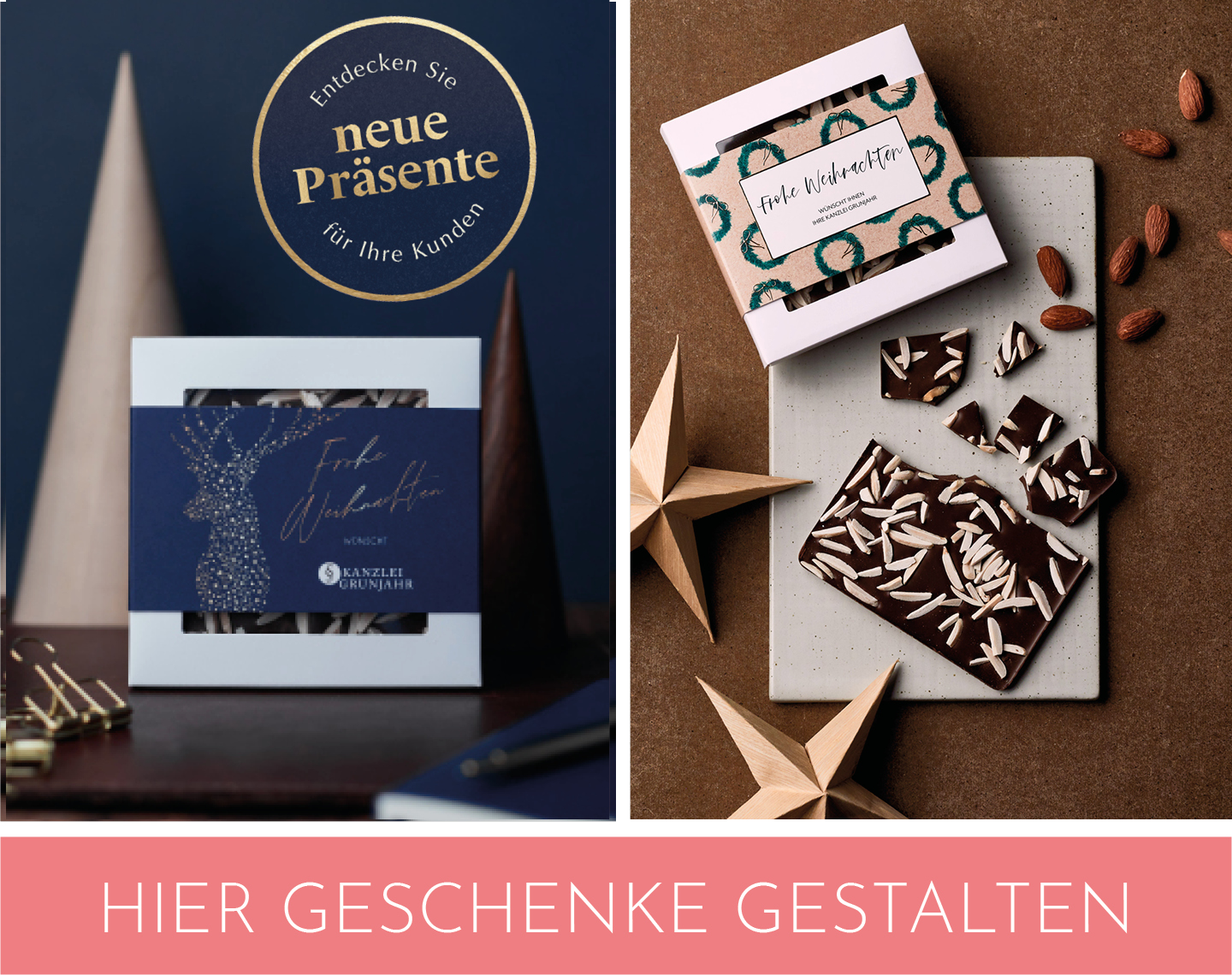 Schokoboxen sind eine ideale Option & kreative Kundengeschenke Ideen