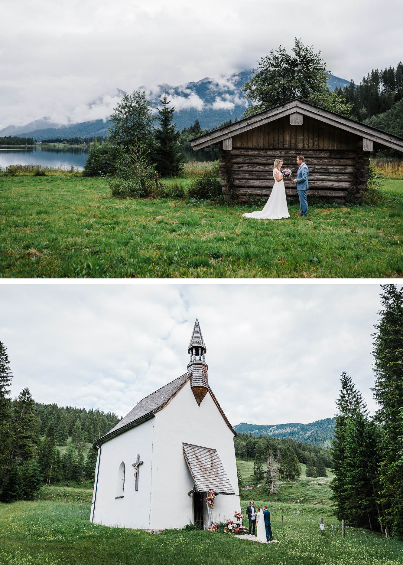 Elopement in den Bergen, Kirche