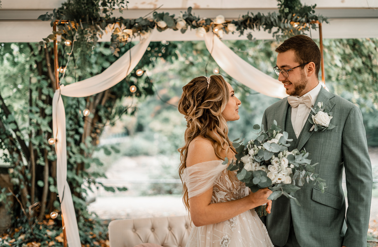 Hochzeit im Garten