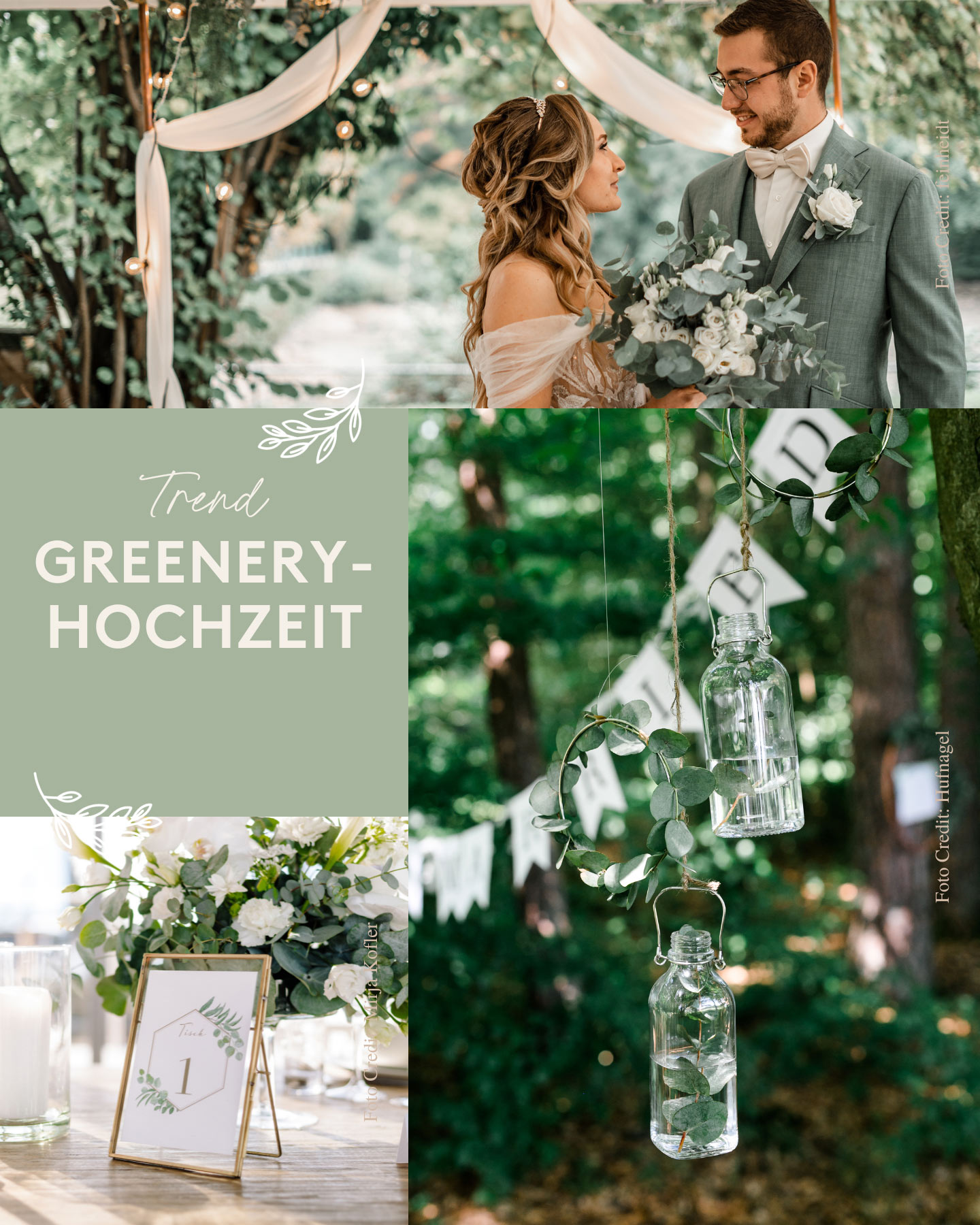 Hochzeitstrend Greenery