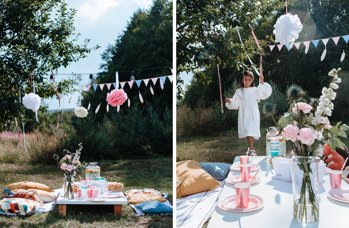 Kindergeburtstag im Garten