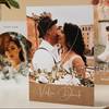 3 verschiedene HOchzeitskarten mit Fotos der Brautpaare