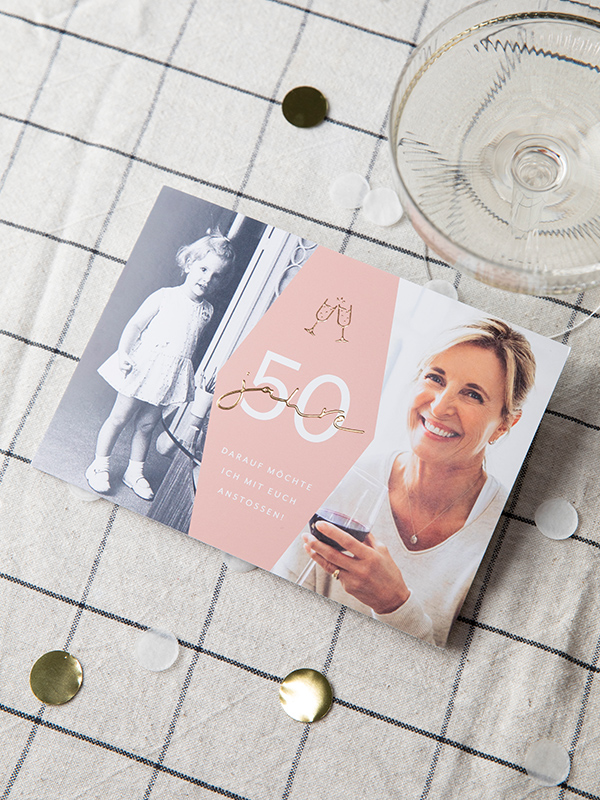 EINLADUNG 50. GEBURTSTAG Best Age