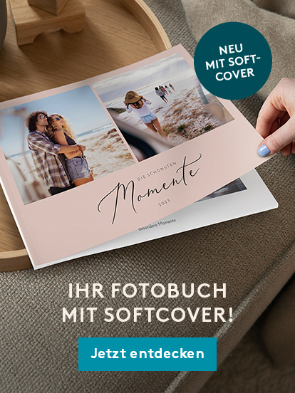 JETZT NEU Fotobücher mit Softcover