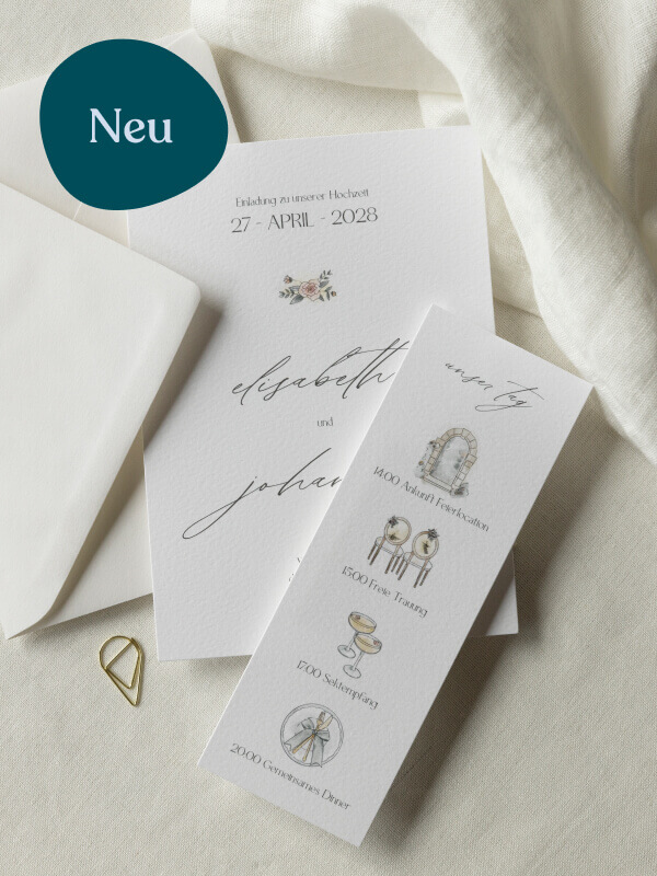 Hochzeitseinladung Soft Moments