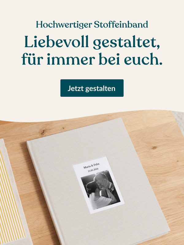 Jetzt entdecken Fotobücher mit Stoffeinband