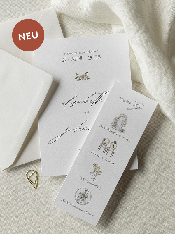 Hochzeitseinladung Soft Moments