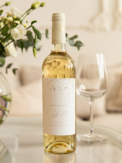 Flaschenetikett Evigt