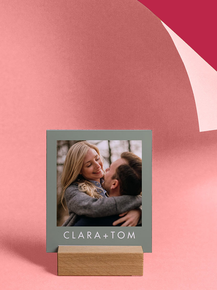 Fotohalter Valentinstag New Purist
